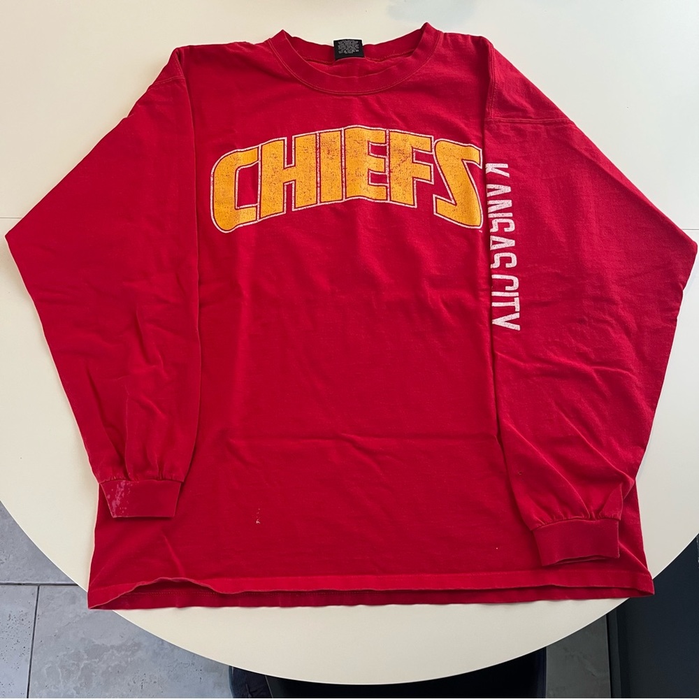 Vintage Kansas City Chiefs long sleeve shirt